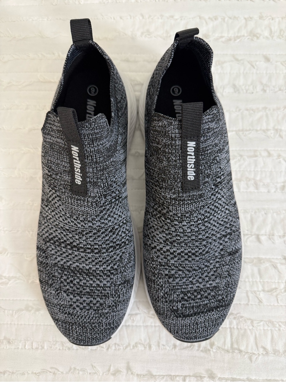 Northside Ponderay Slip-On Sneakers Black Gray Men’s Size 9